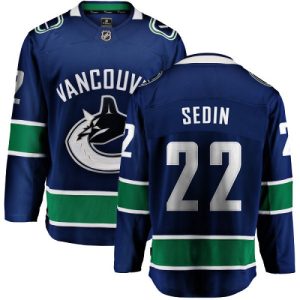 Kinder Vancouver Canucks Eishockey Trikot Daniel Sedin #22 Breakaway Blau Fanatics Branded Heim